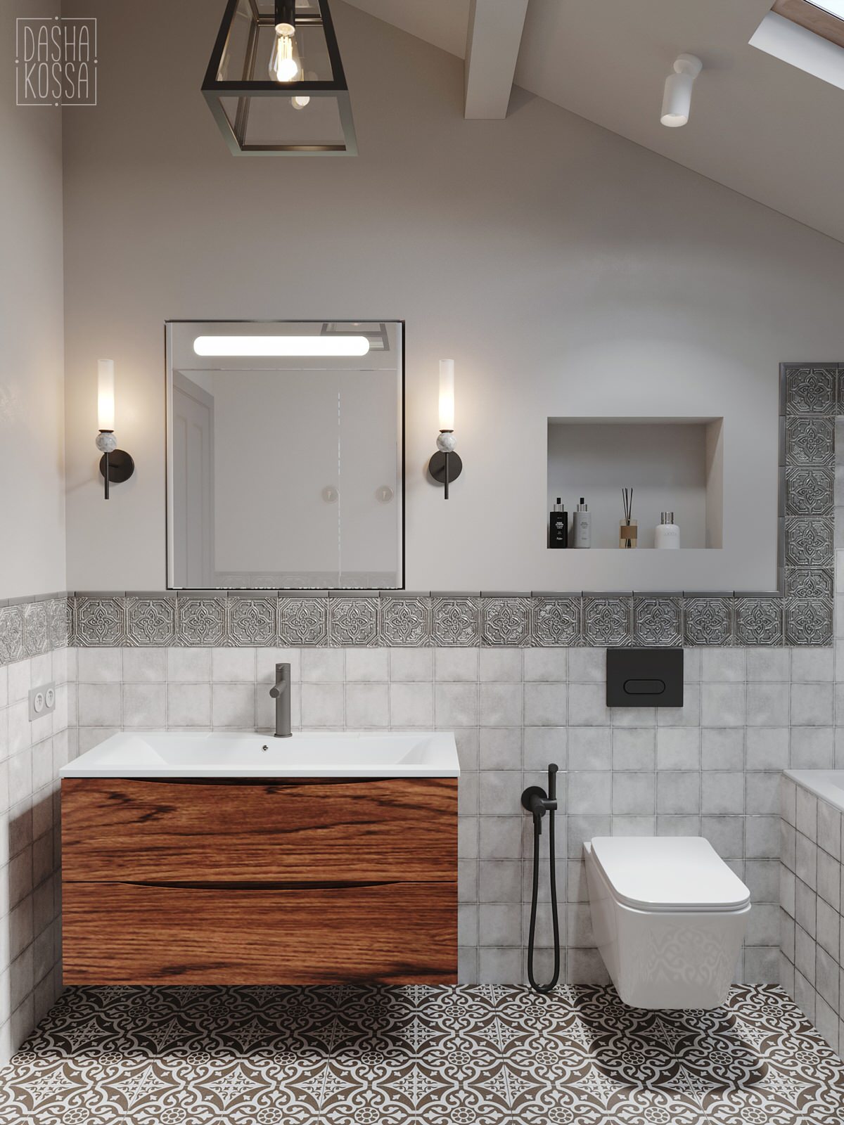 Двухуровневая квартира, шоу рум для девелоперов