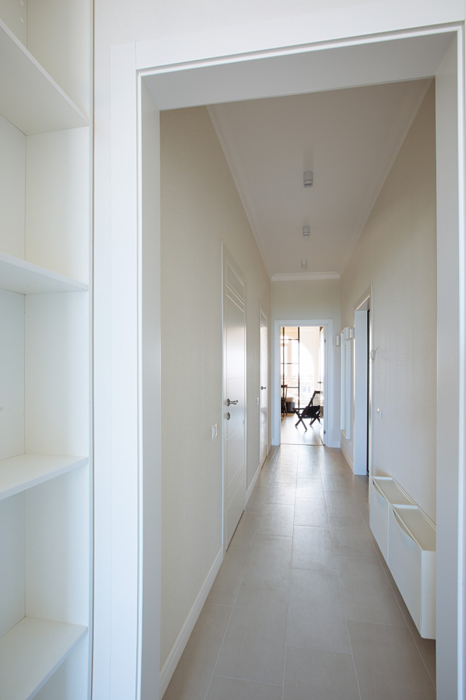 Однокомнатная квартира в современном стиле с шикарным видом на море в Геленджике