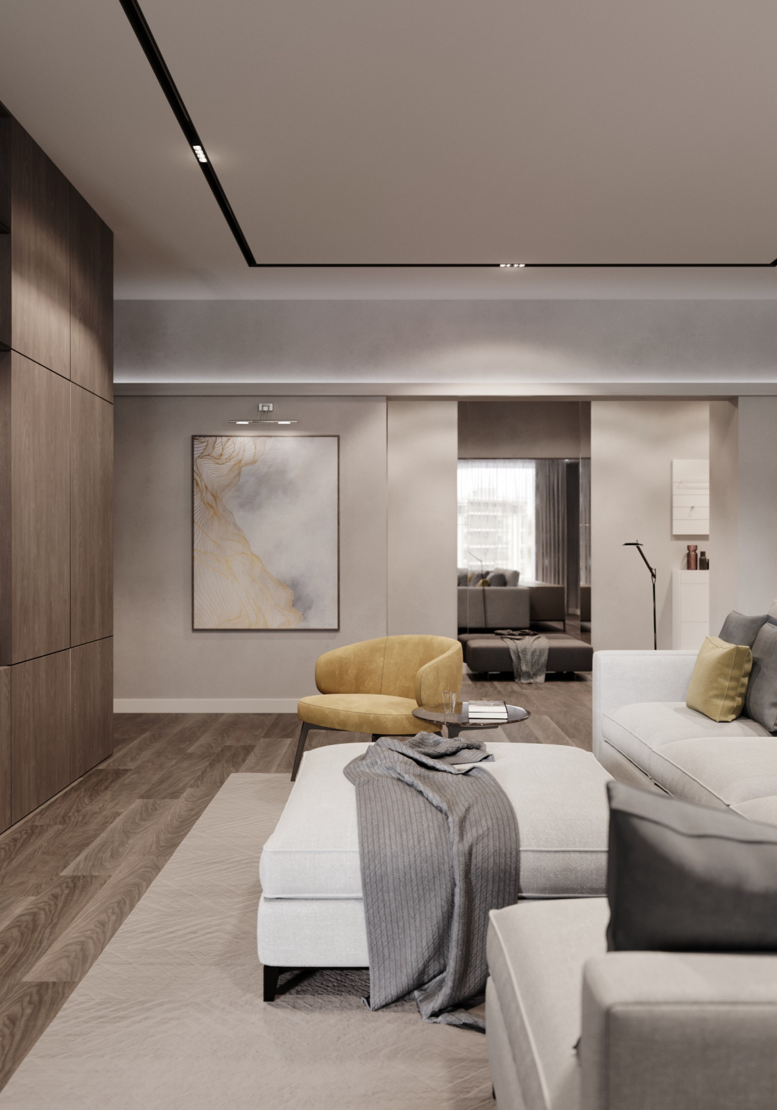 Квартира 214 м² в ЖК "Солнечный дом"