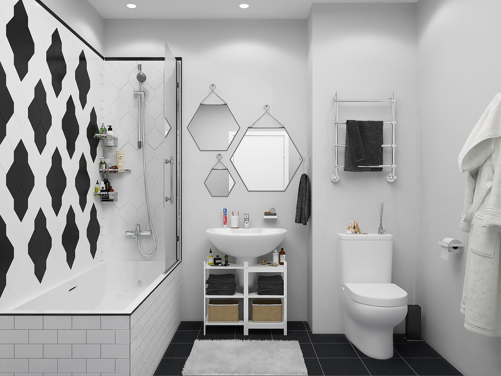 Минимализм Tekki, ванная