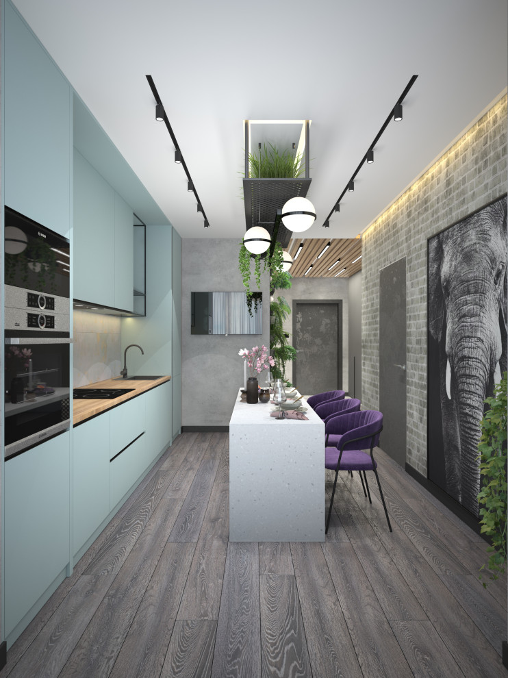 Квартира в ЖК Правобережный в стиле LOFT