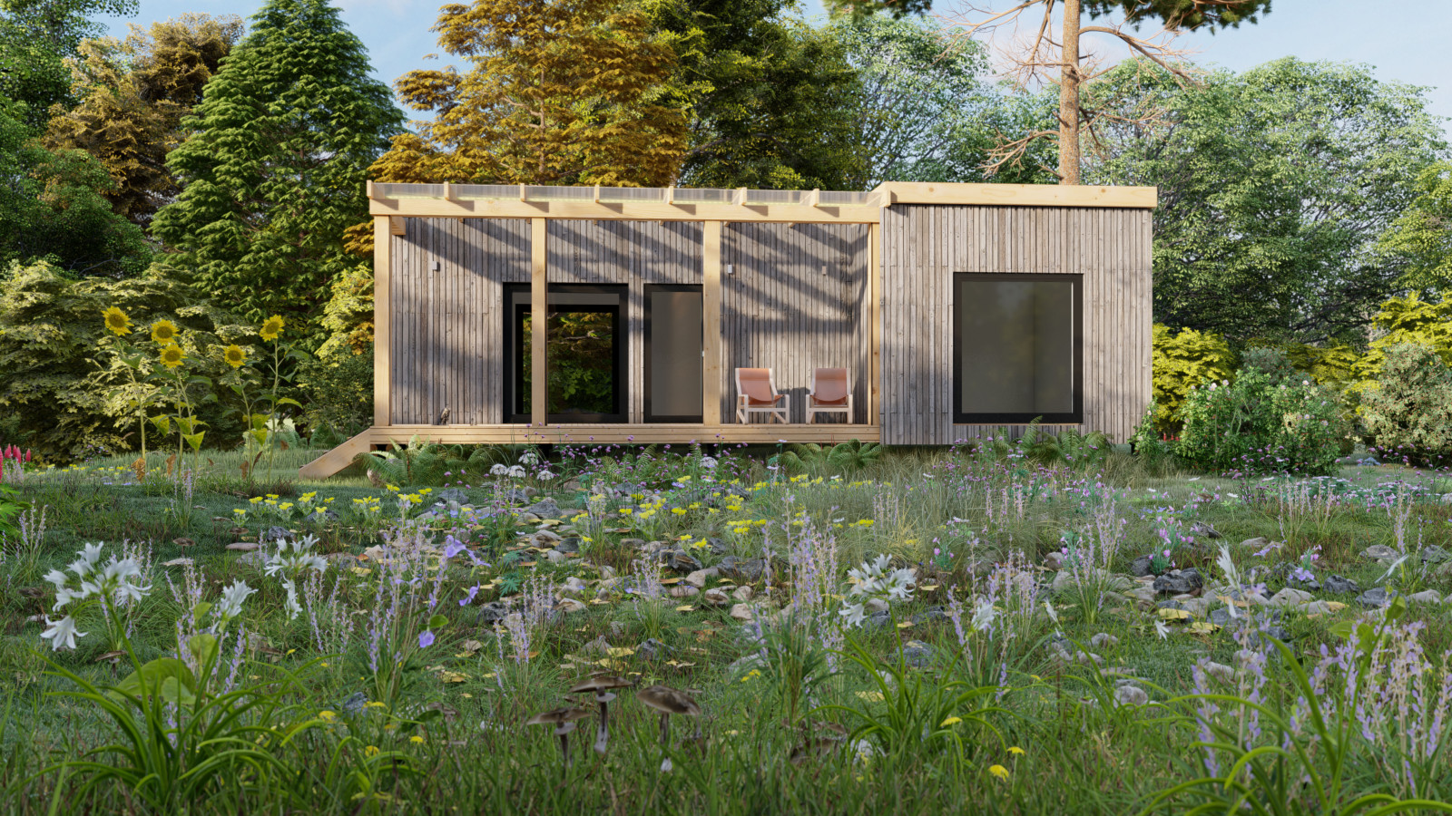 Домики для турбазы