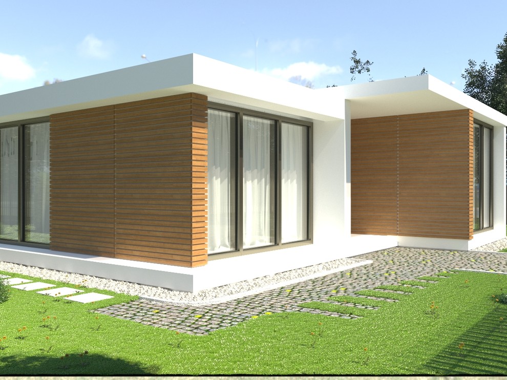 Одноэтажный дом в посёлке Ропша