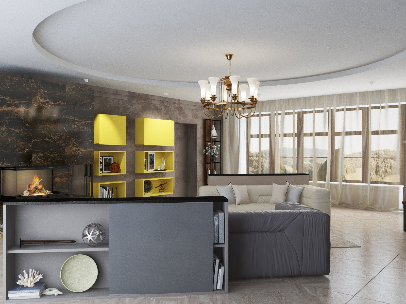 Обложка проекта: Коттедж Родные Просторы