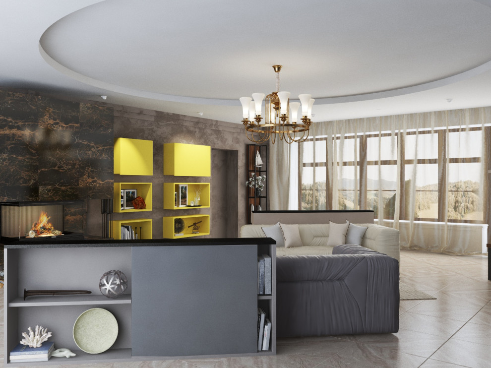 Обложка проекта: Коттедж Родные Просторы