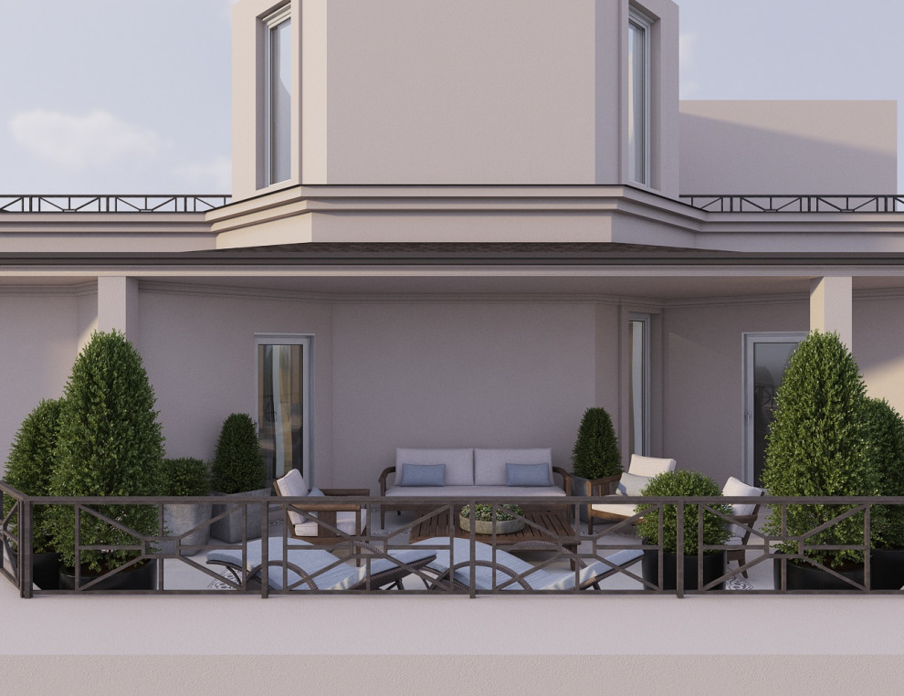 Обложка проекта: Apartment with an area of 189.6m2