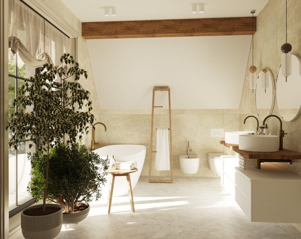 Progetto di ristrutturazione di una villa stile classico moderno