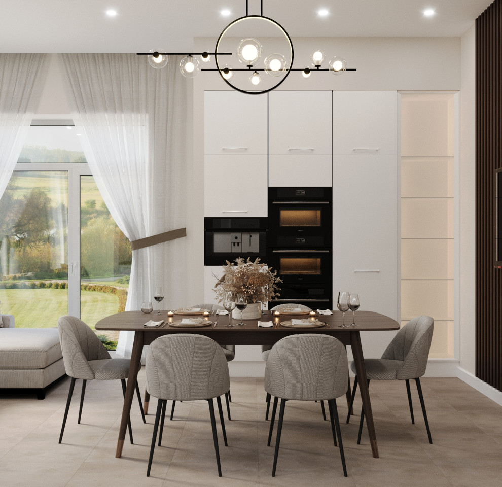 Обложка проекта: Кухня 25 кв.м. Москва