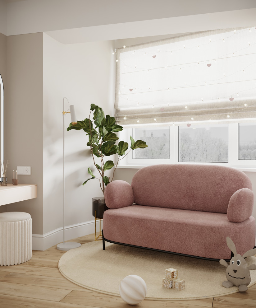 Детская комната для двух девочек на Камчатке {22кв.м.}