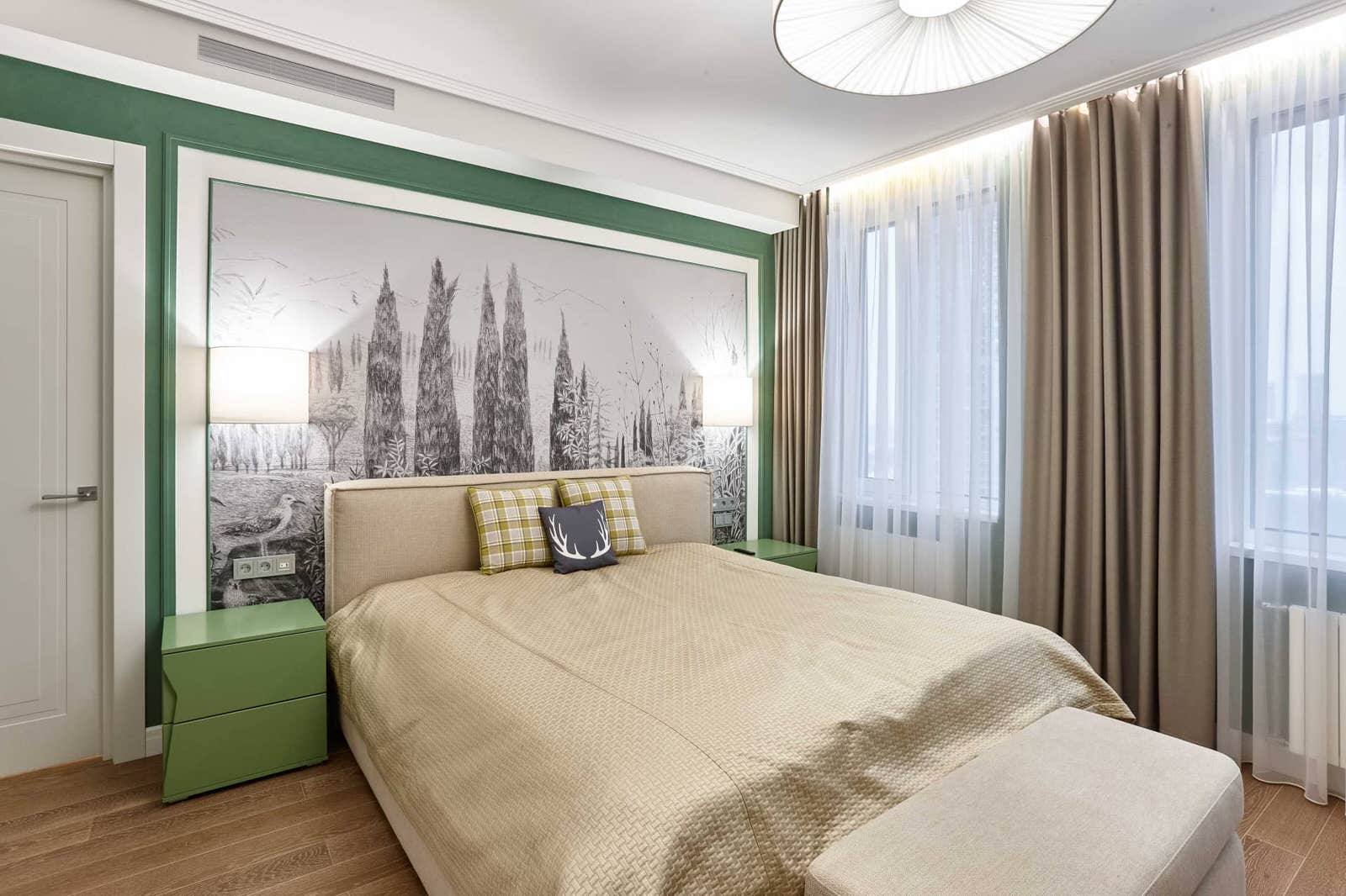 Дизайн и ремонт квартиры в ЖК «Мосфильмовский» — Бабушка и внучка