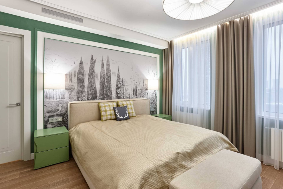 Дизайн и ремонт квартиры в ЖК «Мосфильмовский» — Бабушка и внучка