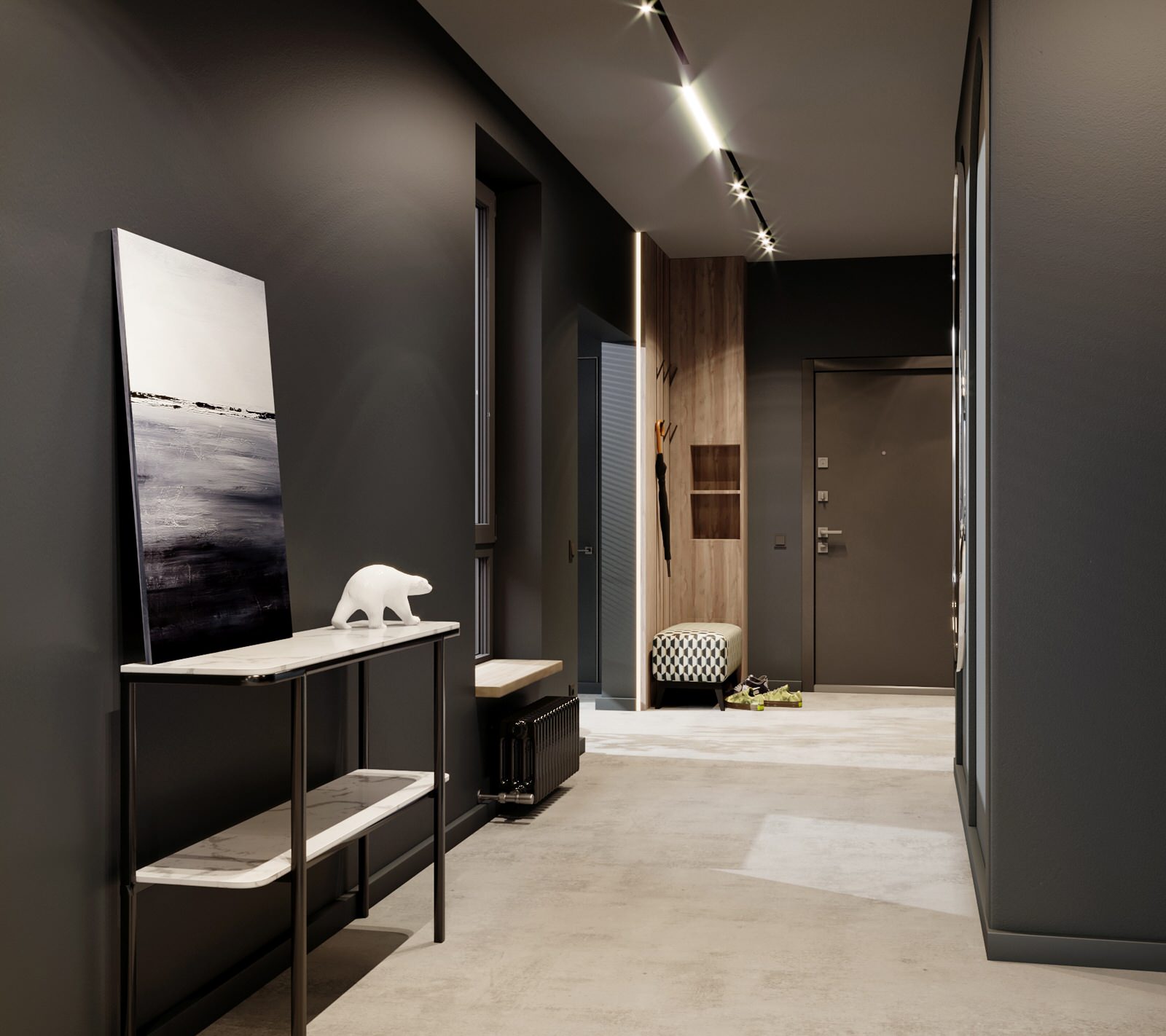 Дизайн квартиры с террасой в Санкт-Петербурге