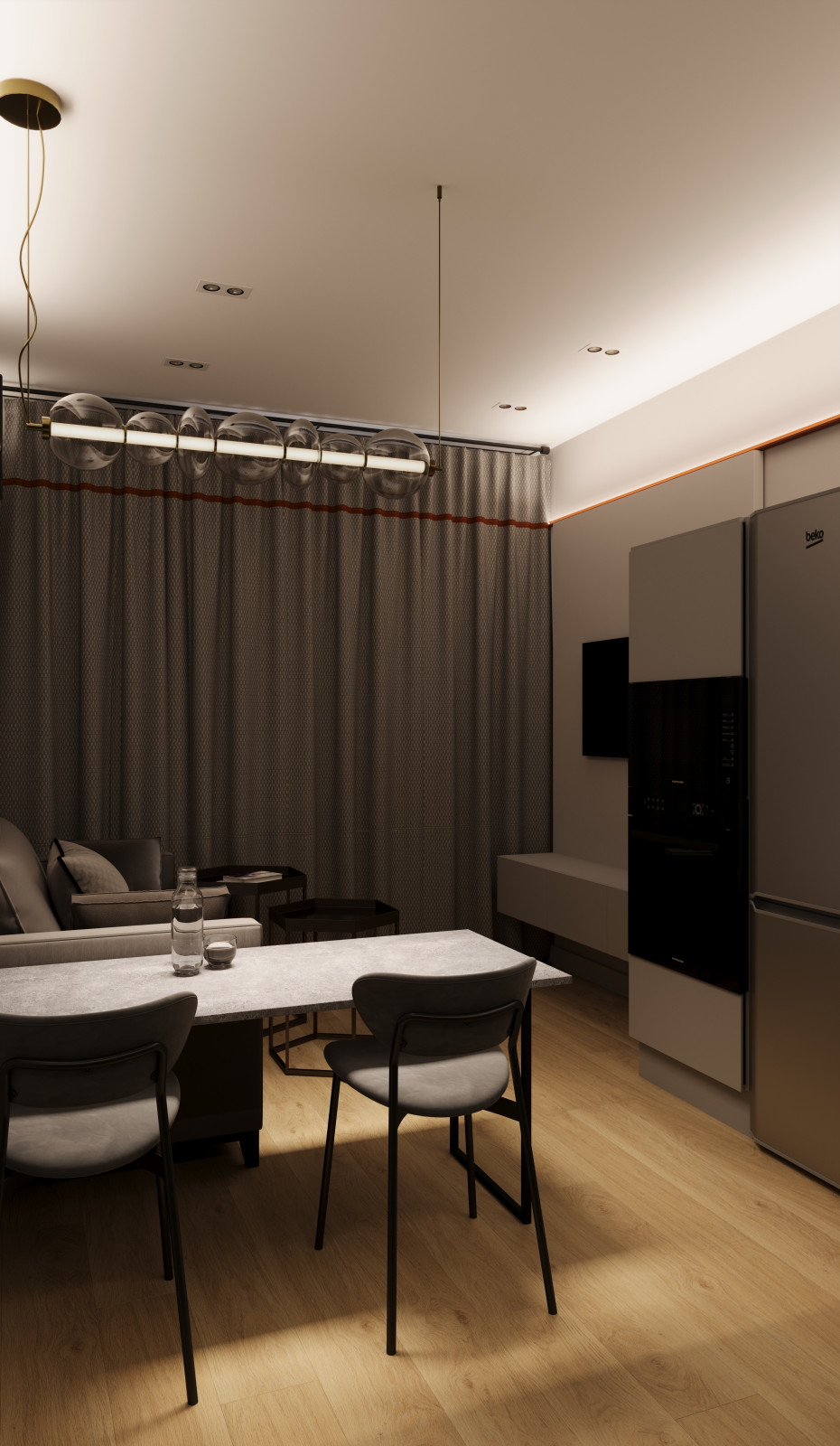 Однокомнатная квартира в ЖК Капитал, Самара