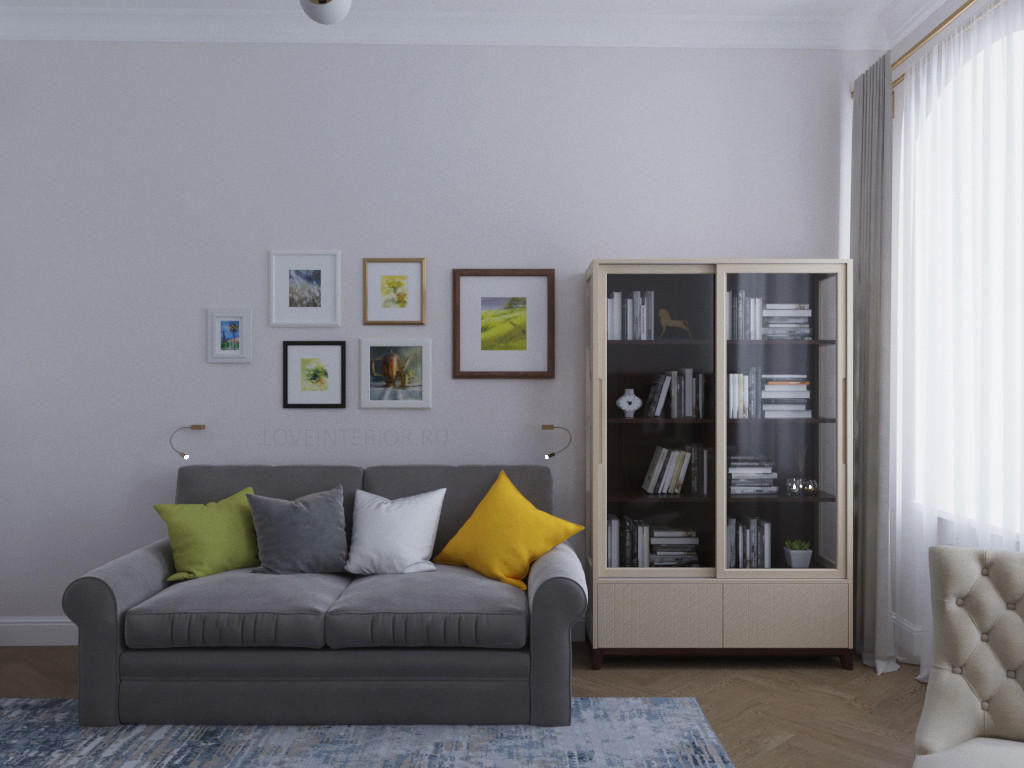 Квартира в доме, построенном в XIX веке в центре Москвы