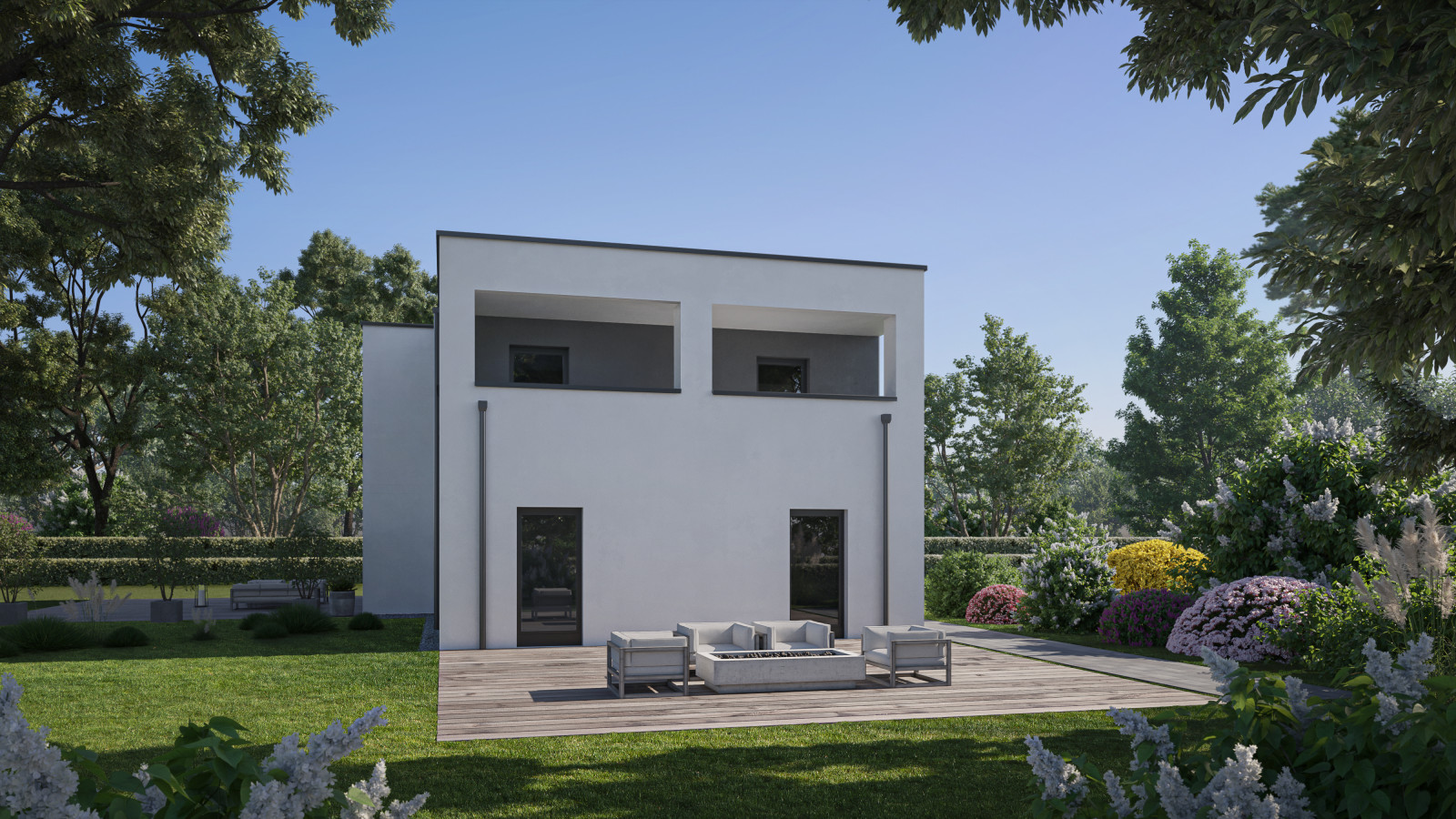 neues Haus für mehrere Familien