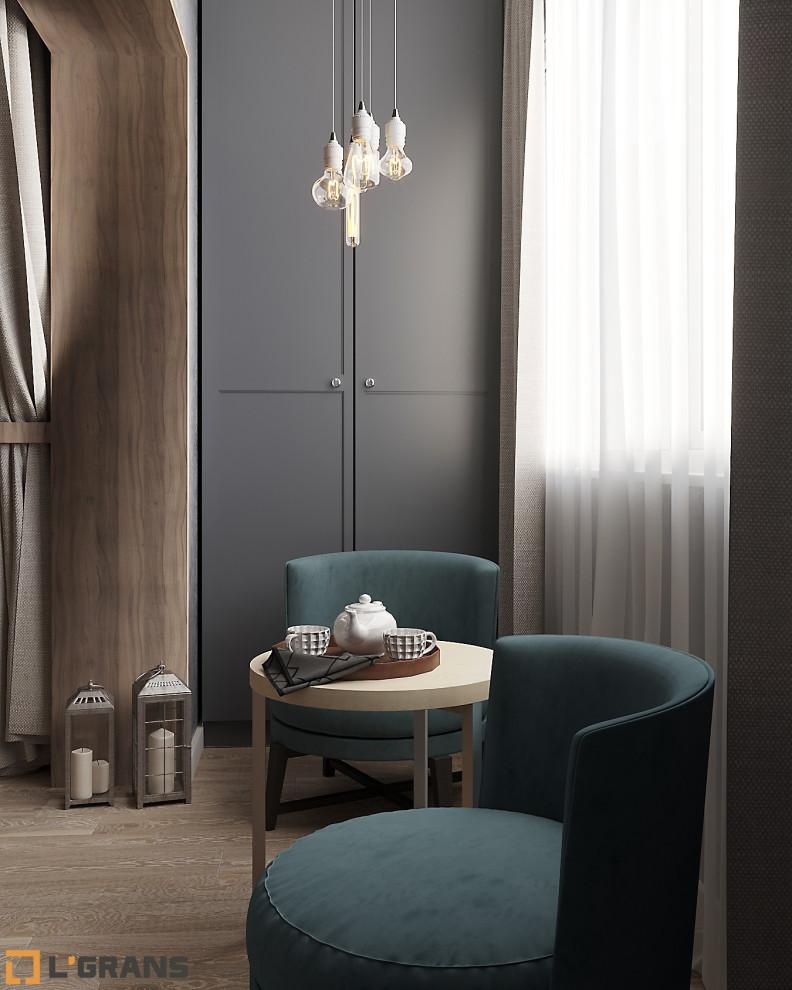 Дизайн интерьера 4к. квартиры по ул. Герасимова в Хабаровске