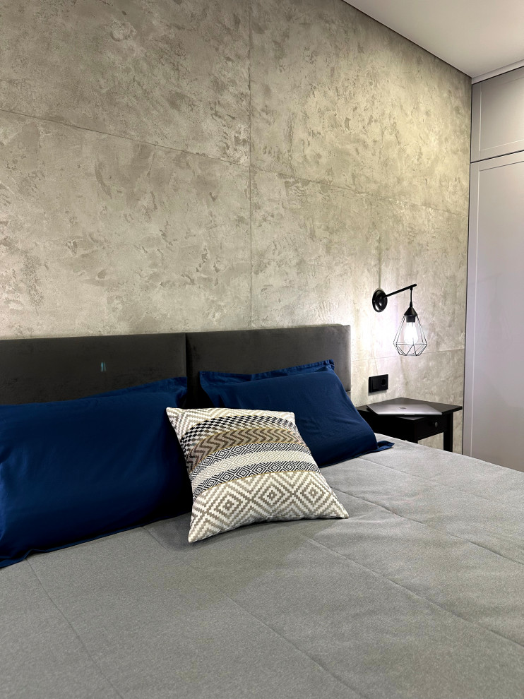 Дизайн-проект в современном стиле, с элементами лофта