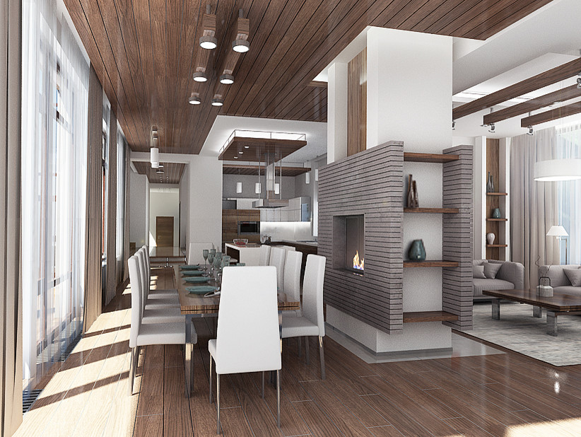 ИНТЕРЬЕРЫ ЧАСТНОГО ДОМА