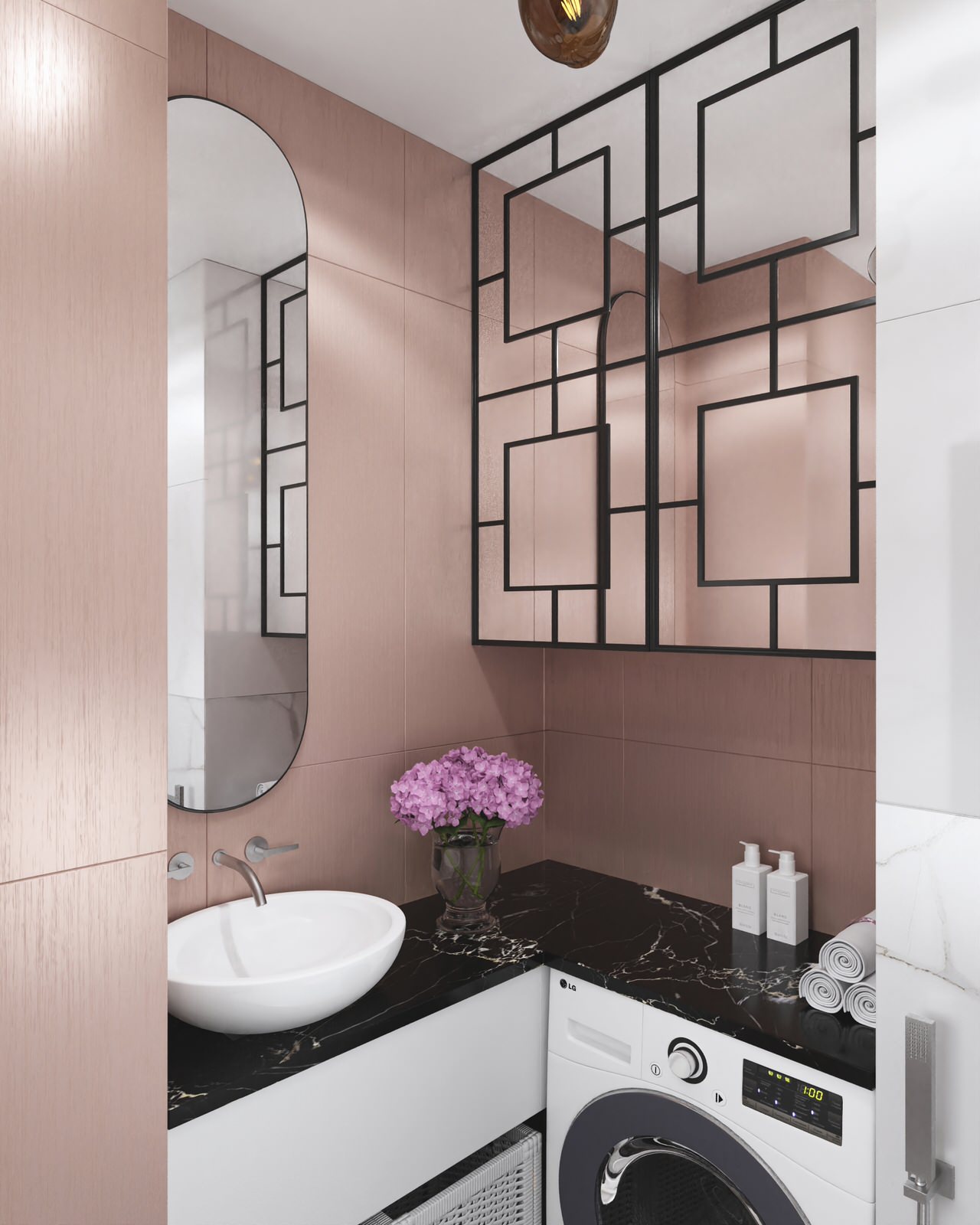 "Благородный микс оттенков"