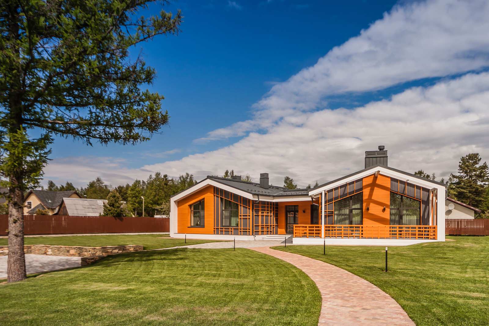 Одноэтажный коттедж в Песках