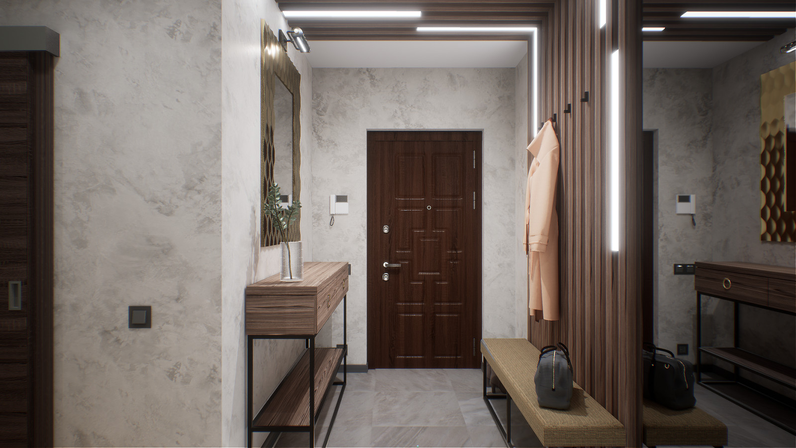 Трехкомнатная квартира в центре Москвы