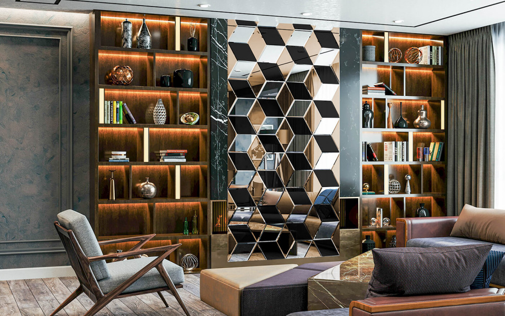 Обложка проекта: Зеркальное панно Париж