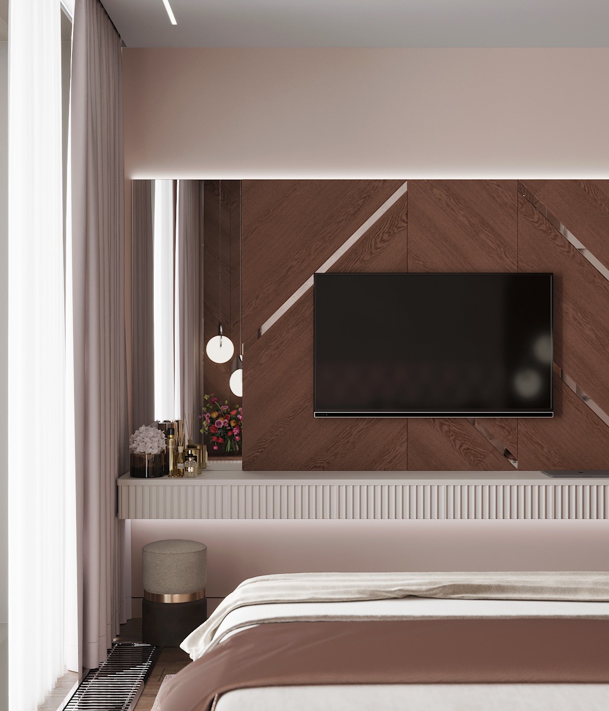 Современная двухуровневая квартира