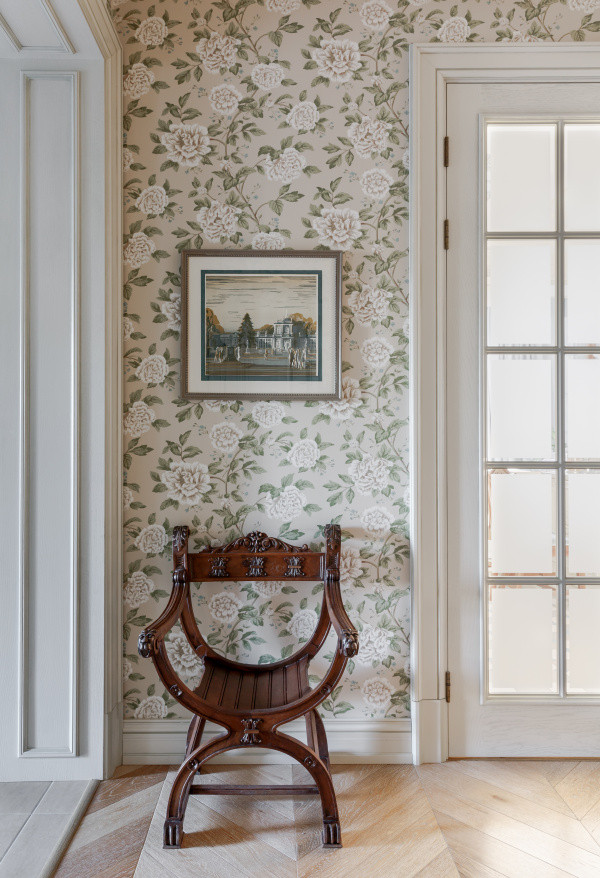 Интерьер дуплекса в поселке Бристоль Московская область часть. Левое крыло