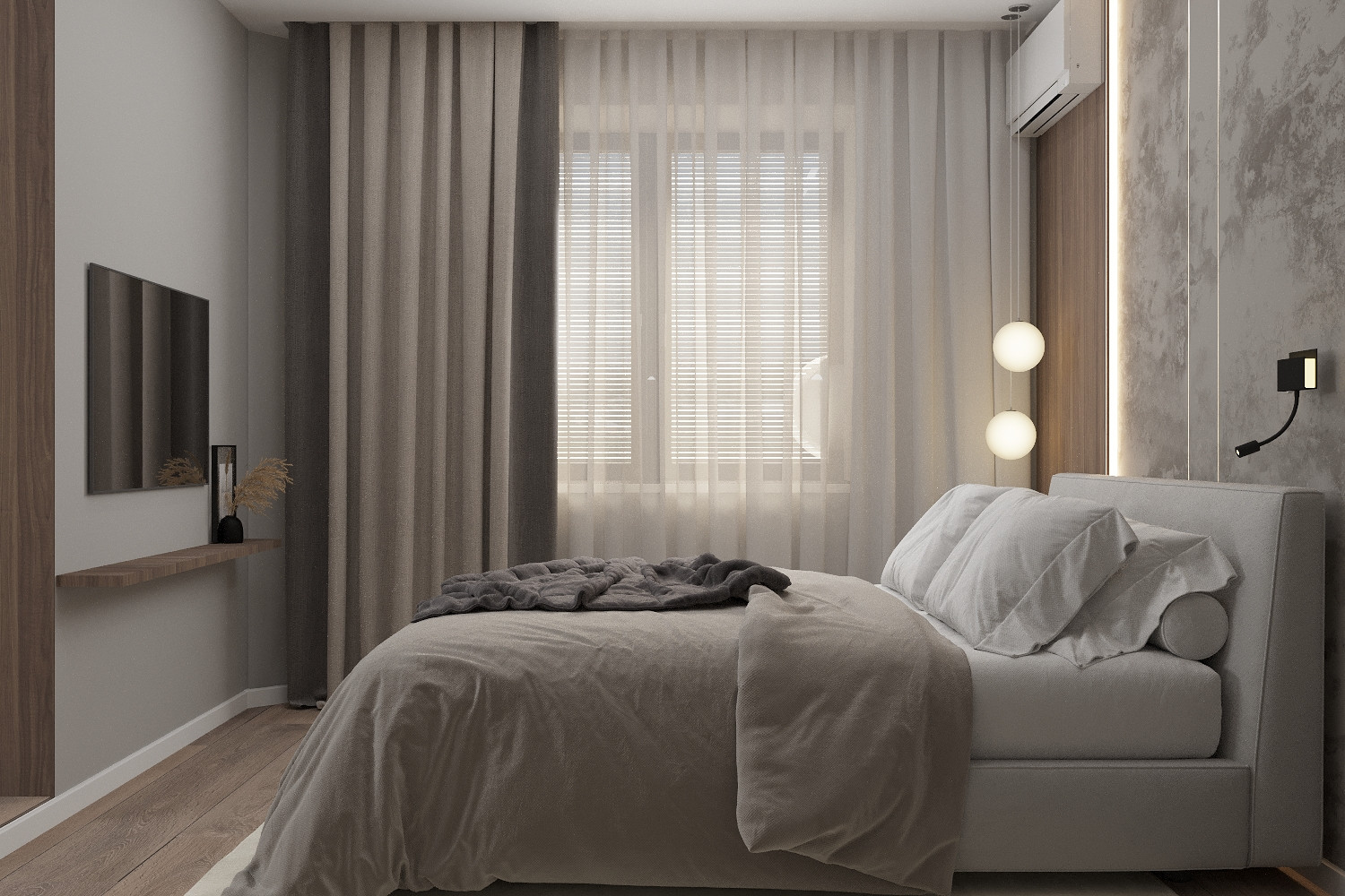 Лаконичный минимализм для молодой семьи