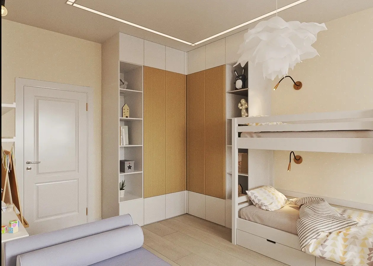 Детская для 3х девочек