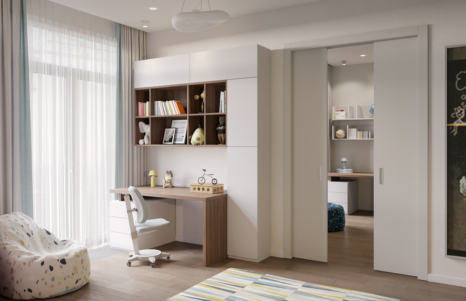 Дизайн-проект квартиры, ЖК "Зиларт"