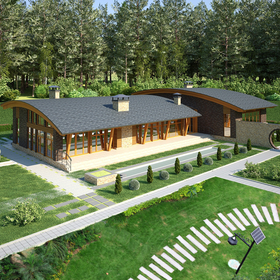 Обложка проекта: Проект одноэтажного дома