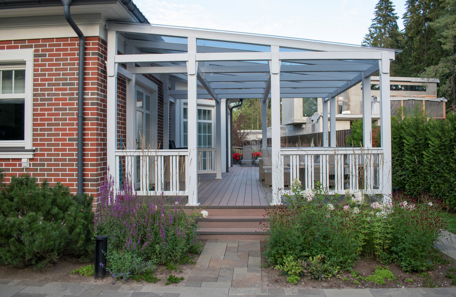 Реализация проекта частного участка в Репино