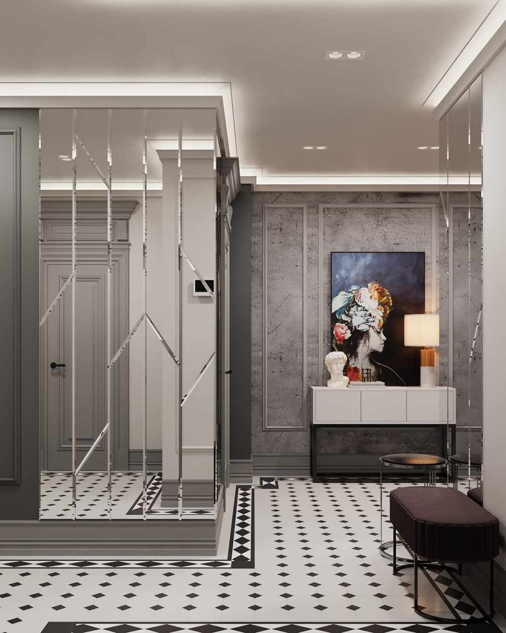 Дизайн-проект квартиры 67 кв.м