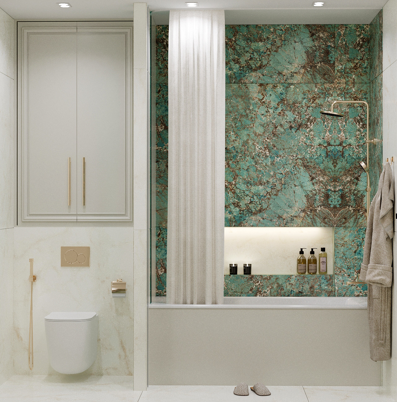 Обложка проекта: Примеры ванных комнат