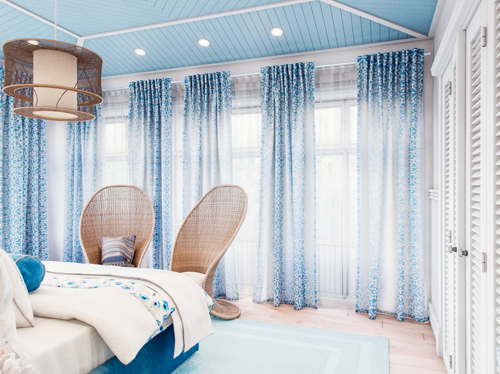 Дом в морском стиле.