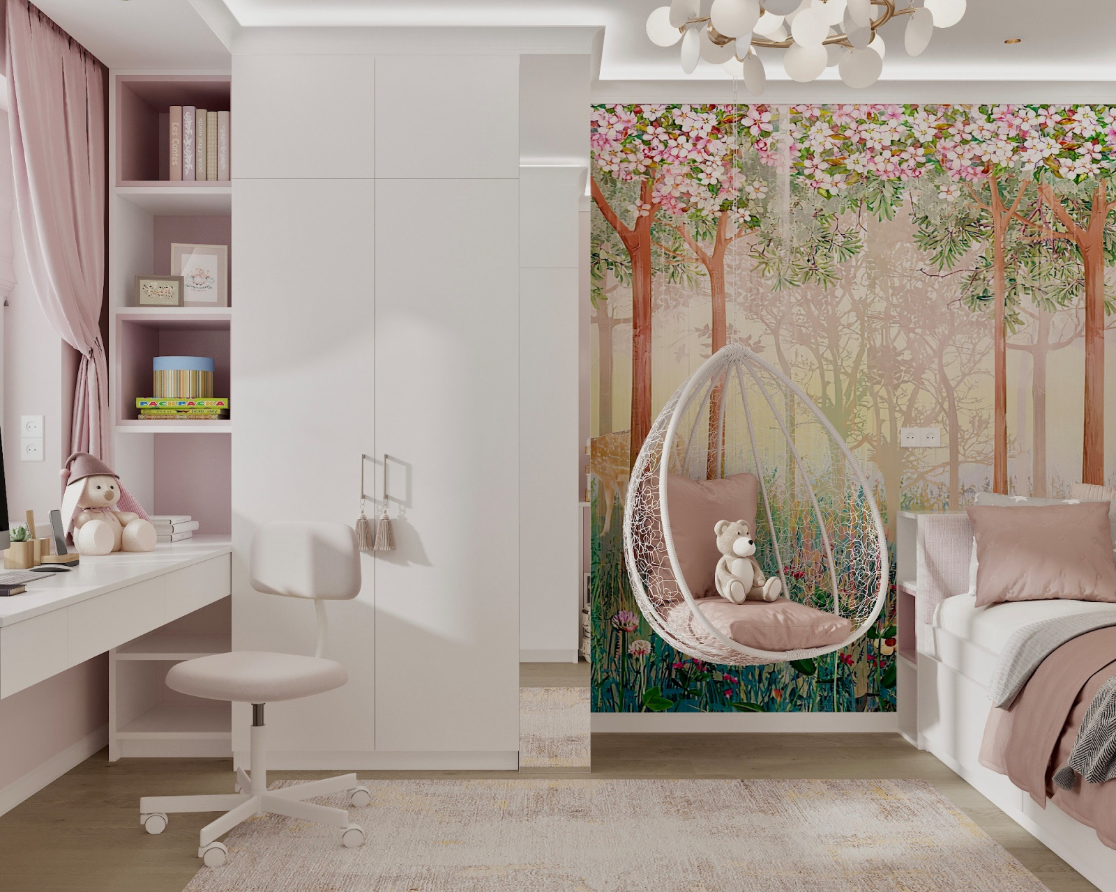 Трехкомнатная квартира в Комунарке.