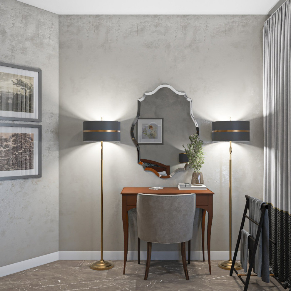 Спальня с классическими элементами