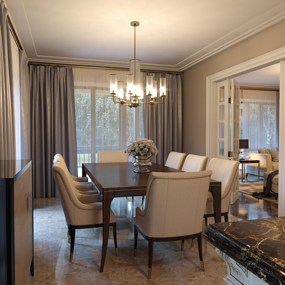 Дизайн-проект загородного дома Новиково