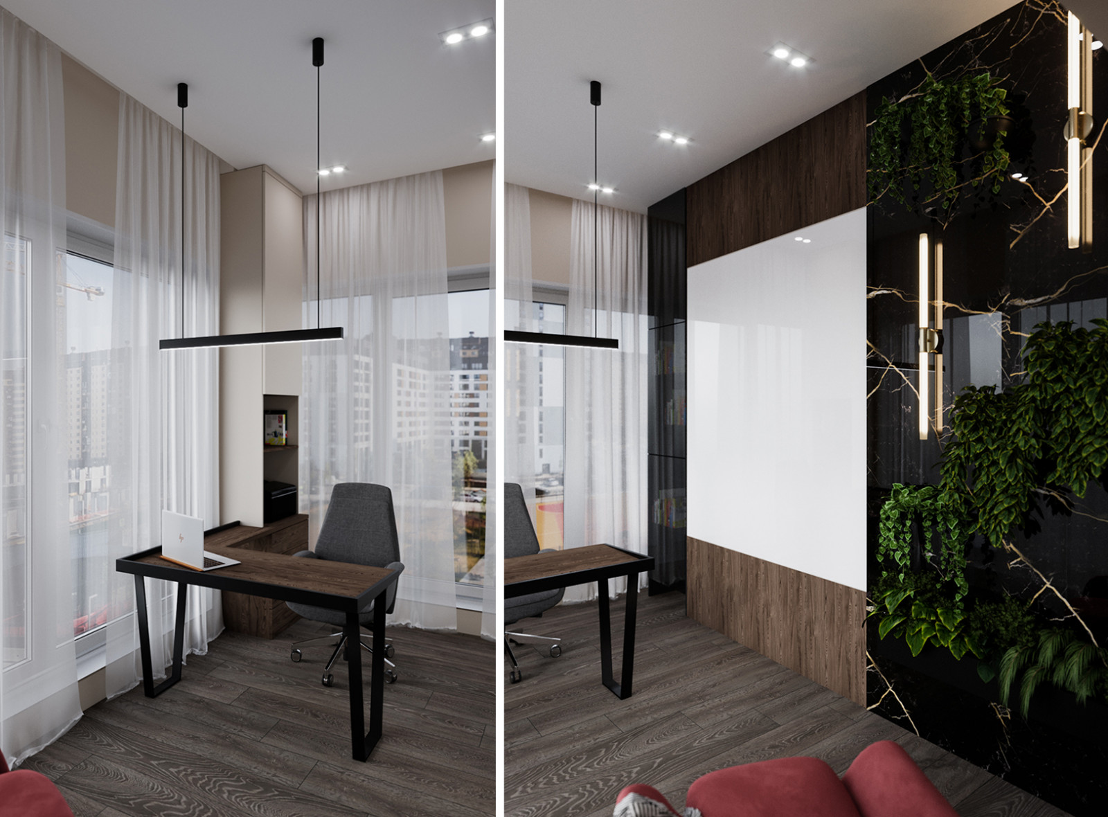 Дизайн-проект квартиры в жк "NOVIN"