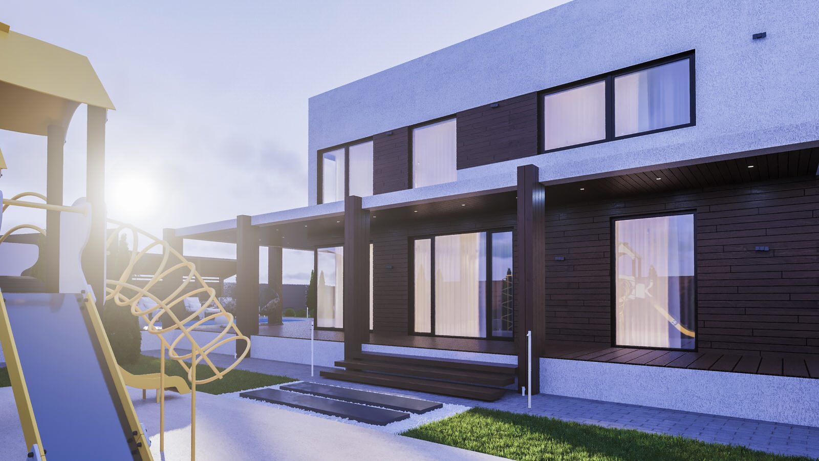 House_005_визуализация интерьера частного дома
