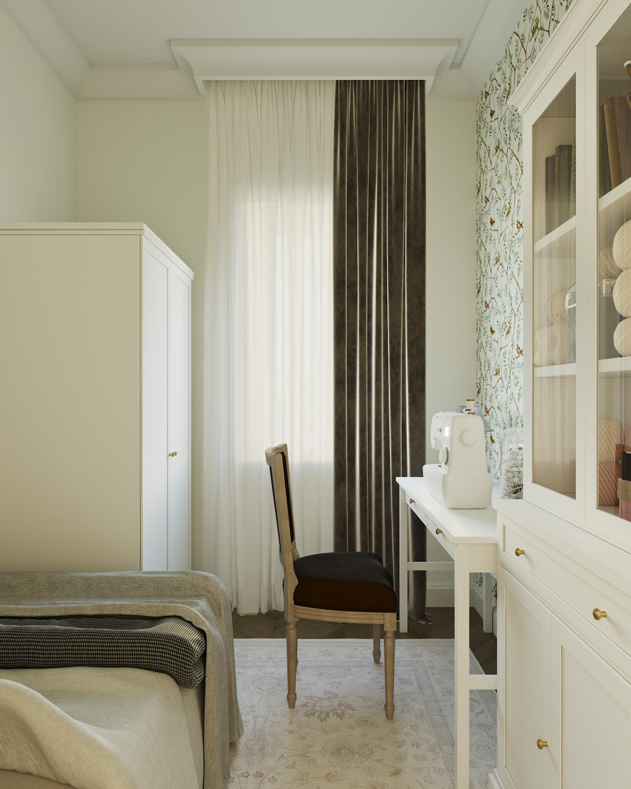 Обложка проекта: Комната для пожилой женщины