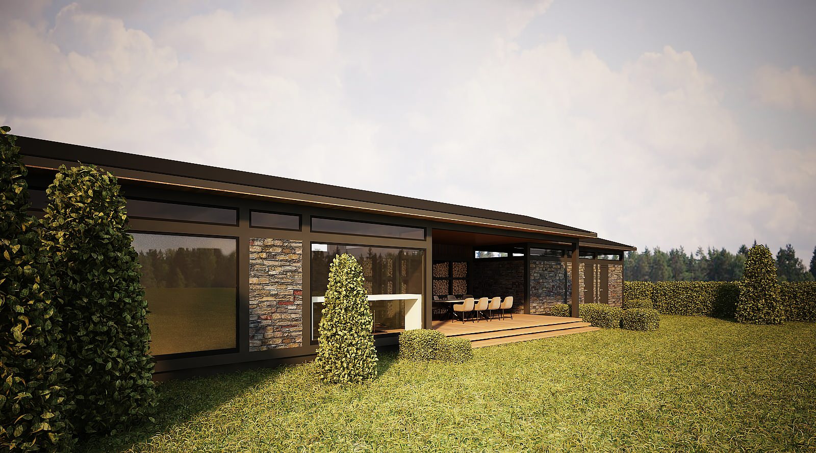 Банный комплекс. Сколково.