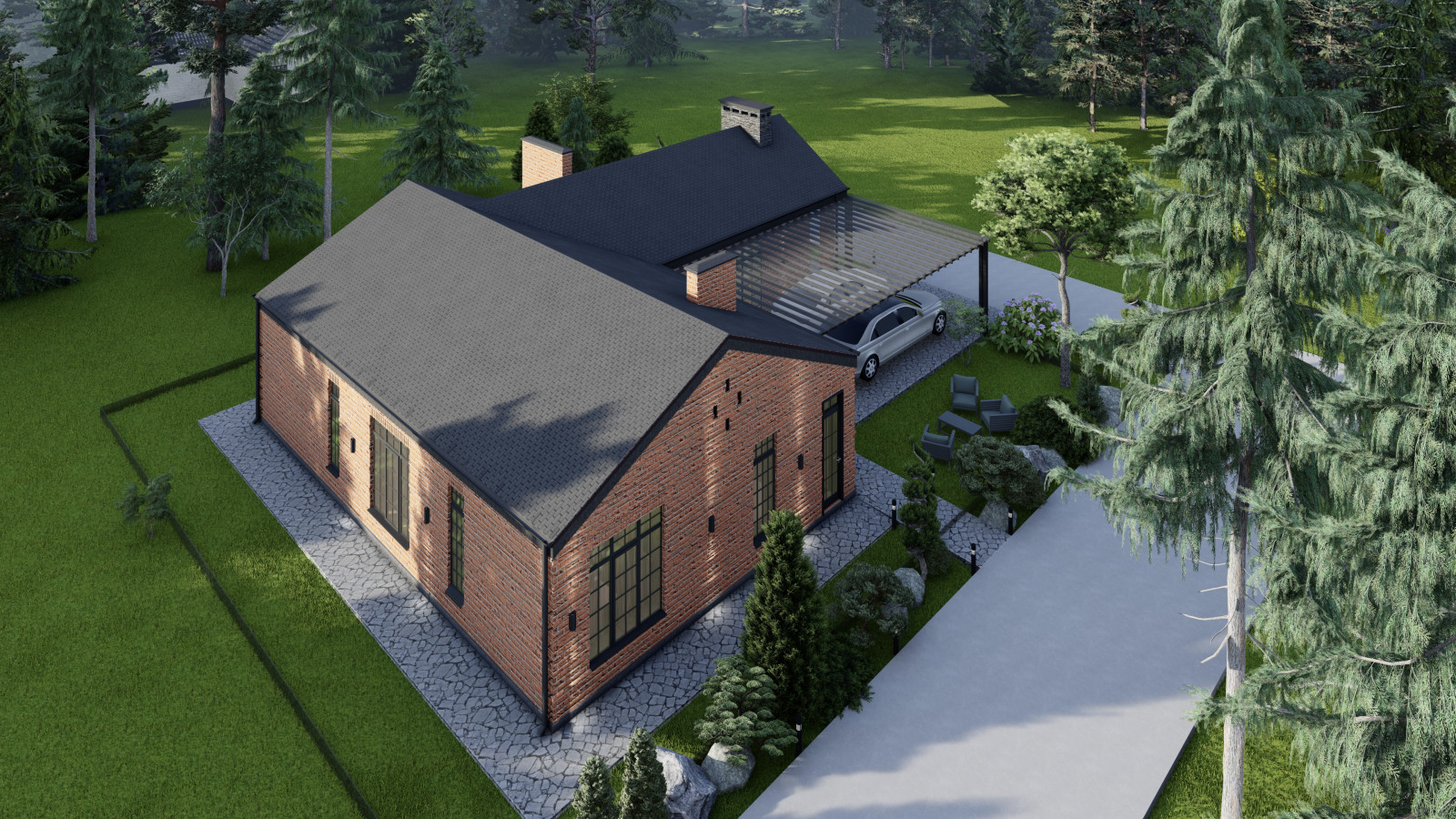 Дом в английском стиле