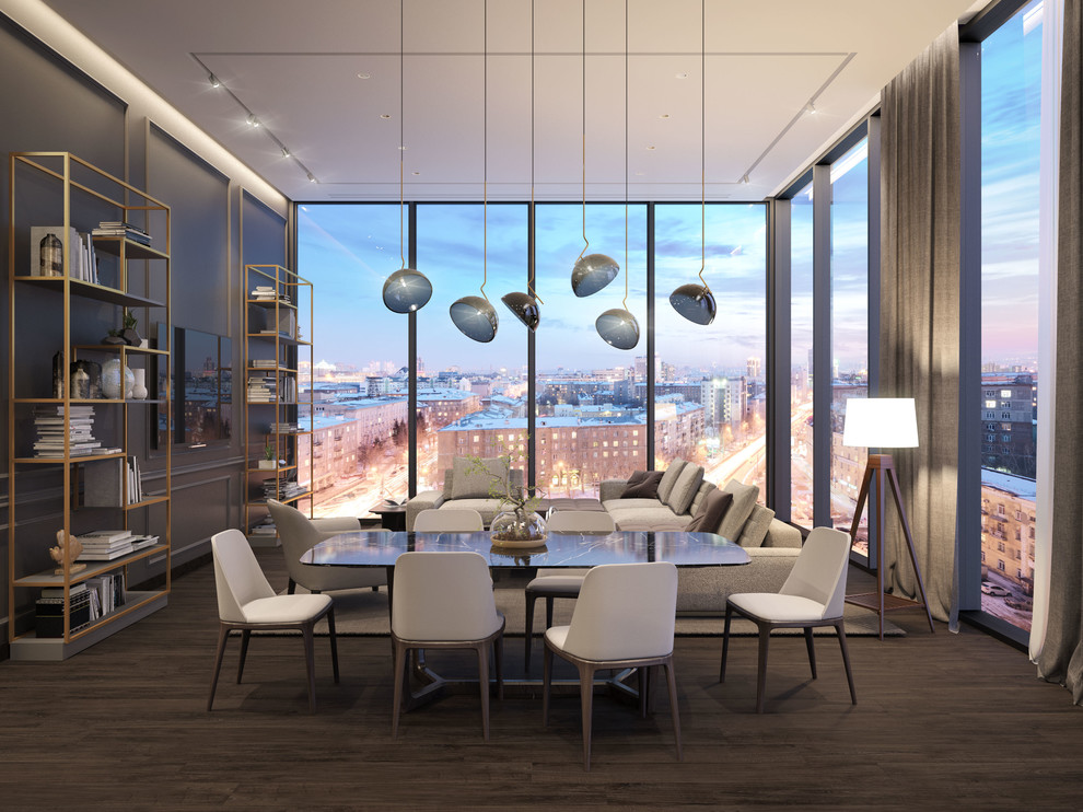 Интерьер квартиры в ЖК PRIME HOUSE 110 м^2