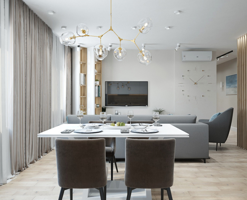 Дизайн проект 3х - комнатной квартире