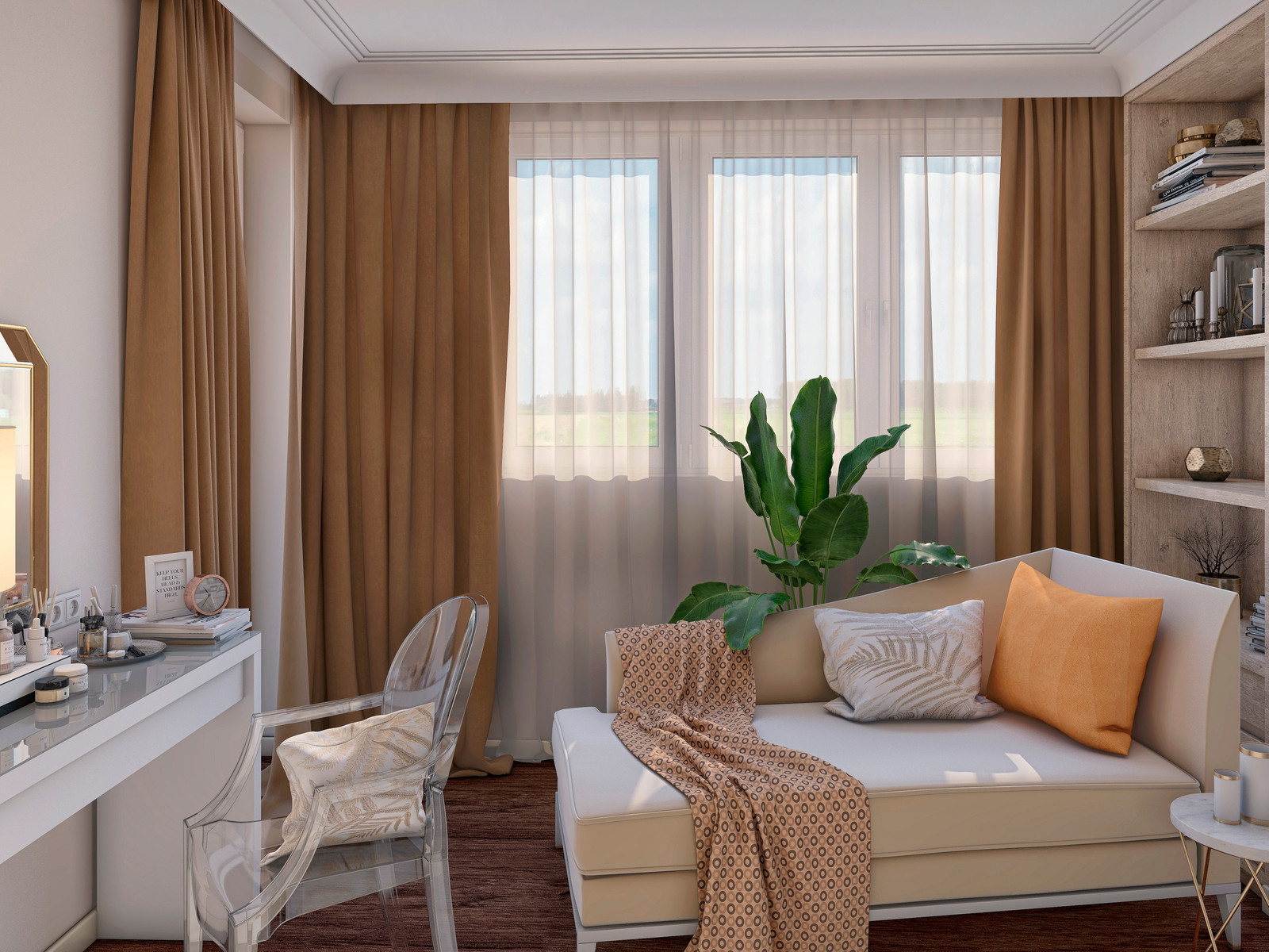 Спальня в проекте bright_apartament_kr