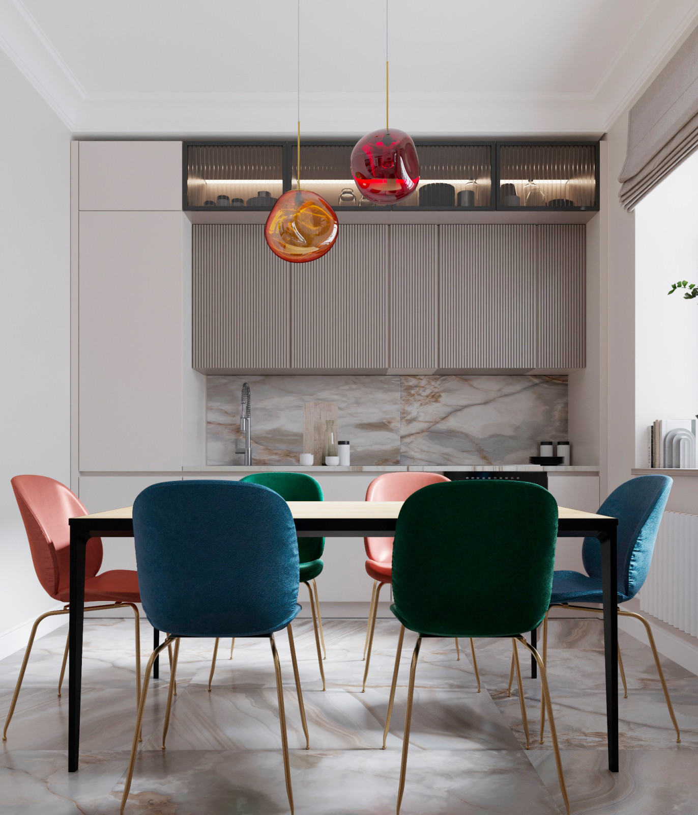 КВАРТИРА В НЕОКЛАССИЧЕСКОМ СТИЛЕ