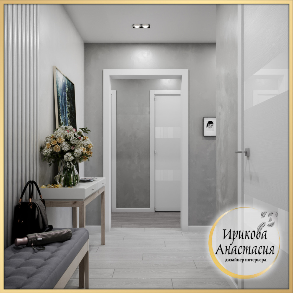 Обложка проекта: Прихожая и кухня