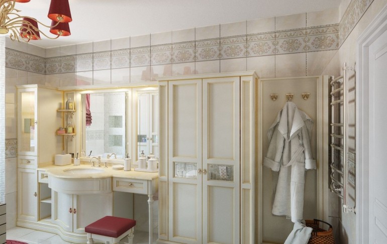 Обложка проекта: Ванная комната в классическом стиле